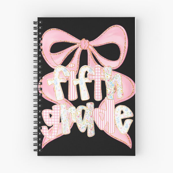 Item preview, Preppy Fifth Grade Teacher 5Th Grade Floral Coquette Bow designed and sold by Krwasatoune.