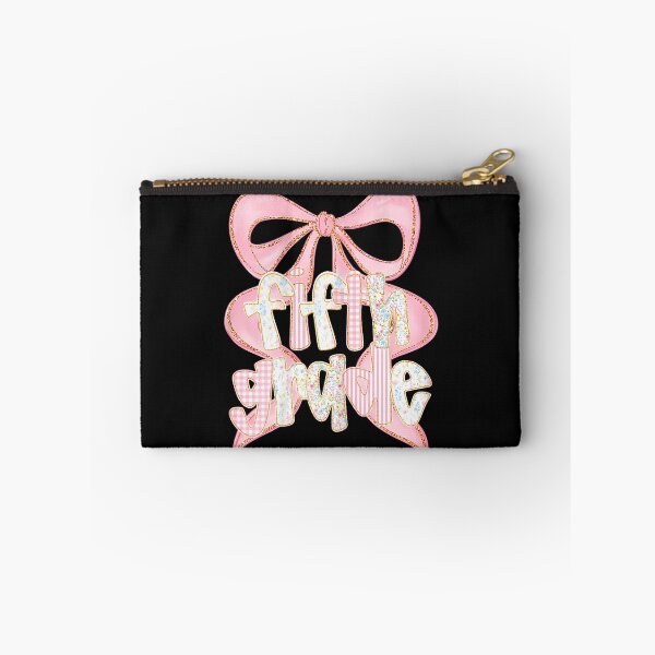 Item preview, Preppy Fifth Grade Teacher 5Th Grade Floral Coquette Bow designed and sold by Krwasatoune.