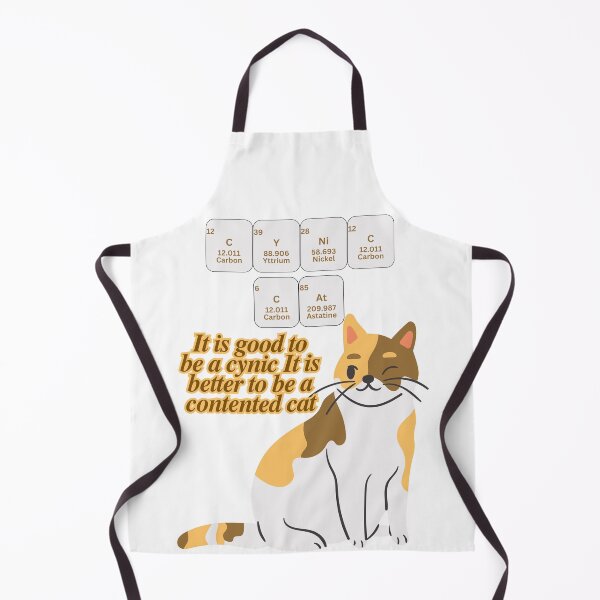 Item preview, Cute Cynical Cat Mug! designed and sold by Vinaelly.