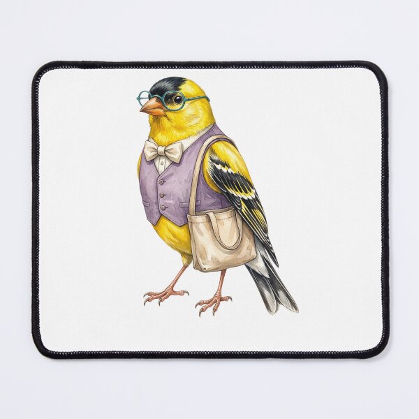 Item preview, Gentleman Goldfinch with Bag designed and sold by Roy & Tiffany.