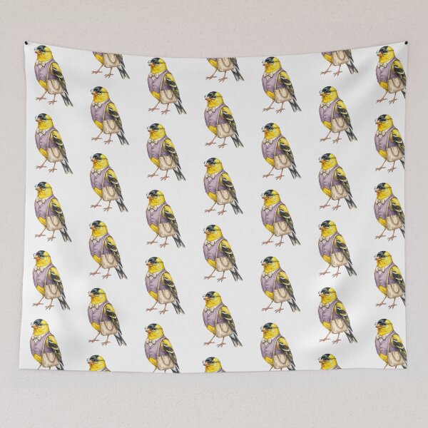 Item preview, Gentleman Goldfinch with Bag designed and sold by Roy & Tiffany.