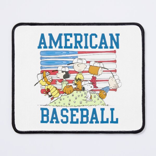Item preview, Snoopy American Baseball Tee – Vintage Peanuts Baseball Shirt Design PERFECT GIFT FOR YOU AND FRIENDS designed and sold by kimcstein.
