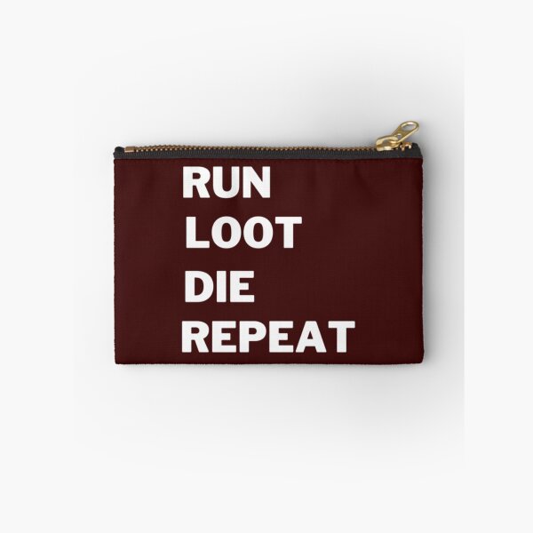Item preview, RUN LOOT DIE REPEAT-  FREE FIRE   designed and sold by RayceJoshi.