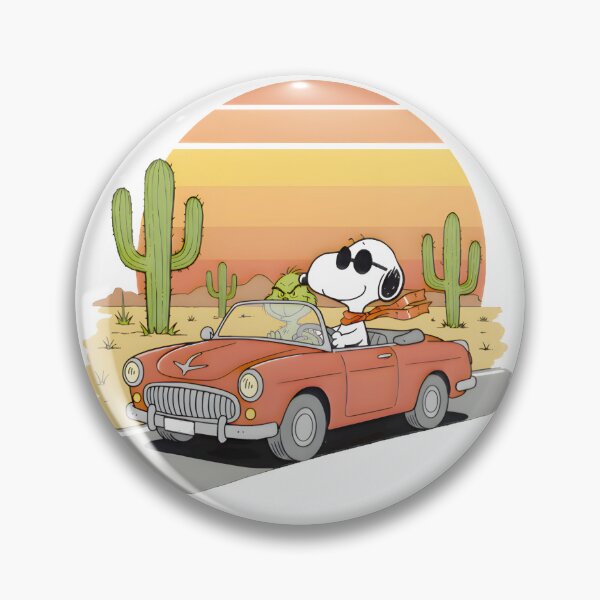 Item preview, Snoopy And Grinch Desert Road Trip M ⭐⭐⭐⭐⭐ designed and sold by kimcstein.