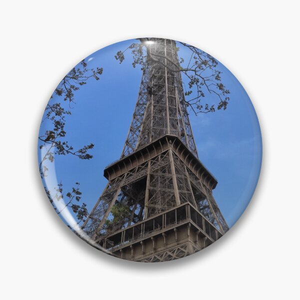 Item preview, Eiffel Tower Paris Spring Frame Low Angle View⁠ designed and sold by Julia9632.