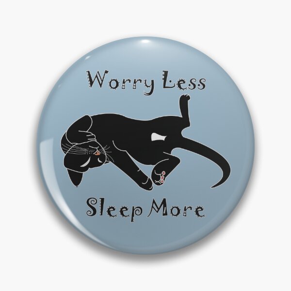Item preview, Worry Less, Sleep More designed and sold by yuretzius.