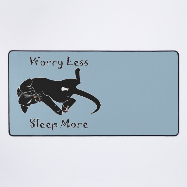 Item preview, Worry Less, Sleep More designed and sold by yuretzius.