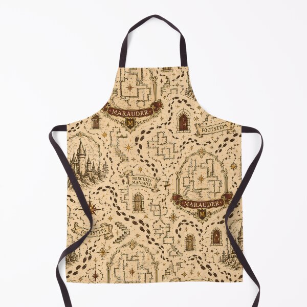 Item preview, Marauder Footsteps Map Pattern designed and sold by agearb.