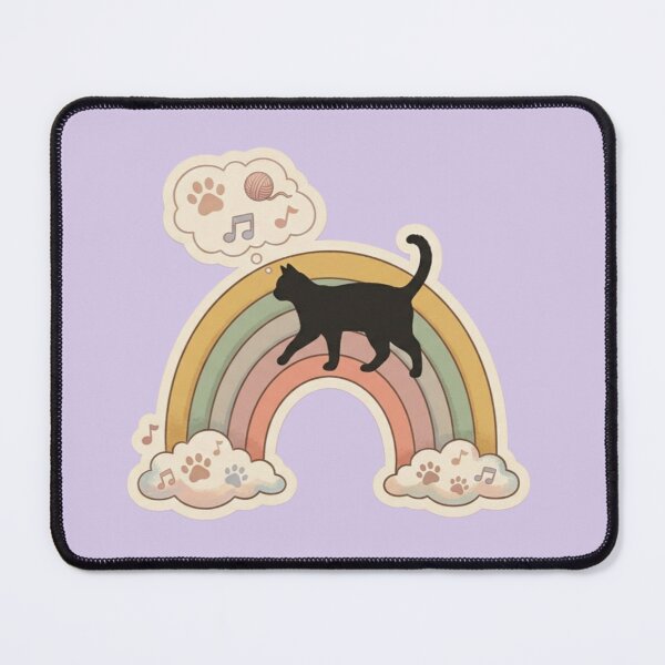 Item preview, Cat Dreams – Rainbow Music Kitty Aesthetic designed and sold by Safe Haven Pets.