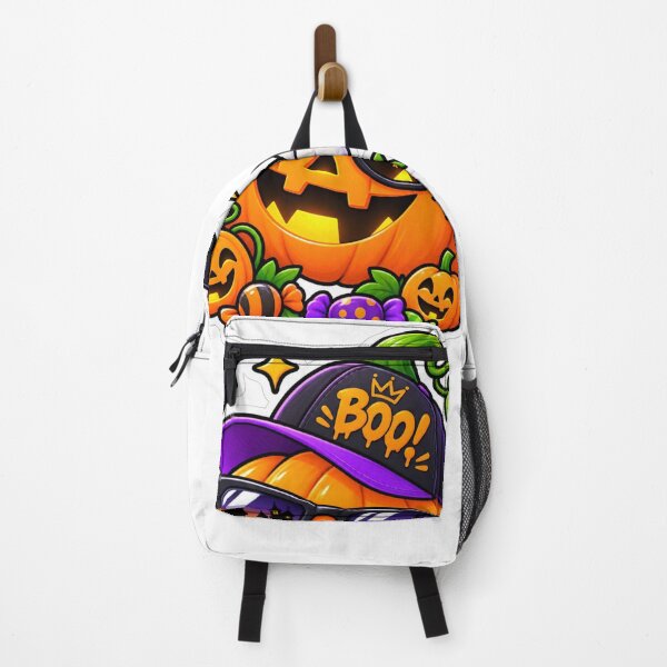 Item preview, Cute Halloween Pumpkin Boo Sunglasses Sticker designed and sold by Genzfirevibes.
