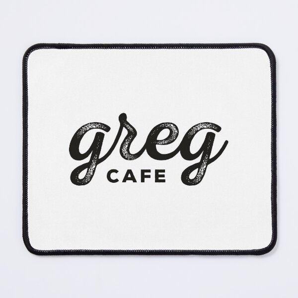 Item preview, Greg Cafe Vintage Cursive Logo designed and sold by dongew.