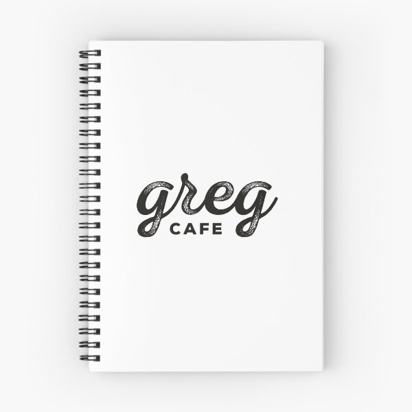 Item preview, Greg Cafe Vintage Cursive Logo designed and sold by dongew.