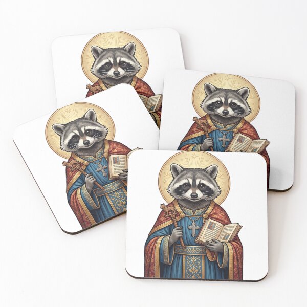 Item preview, Saint Jimothy Saint trash panda designed and sold by Andersong.
