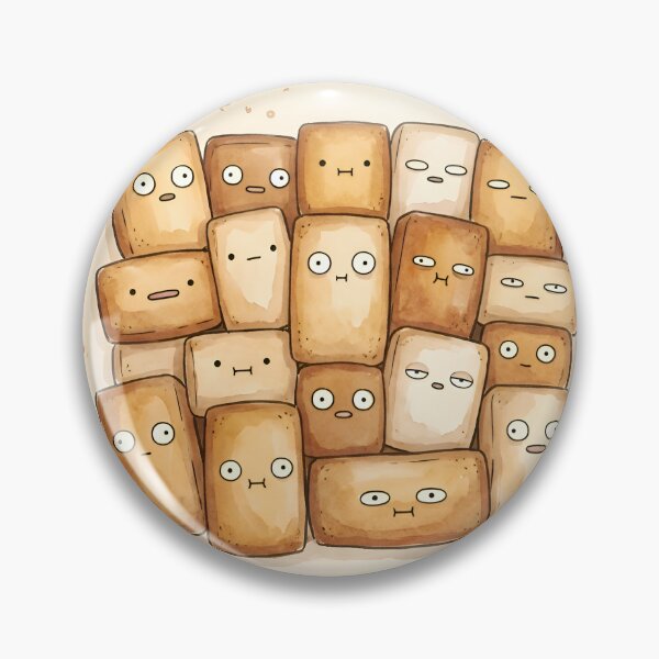 Item preview, Cute Financier Cakes Kawaii French Bakery designed and sold by DuckOddity.