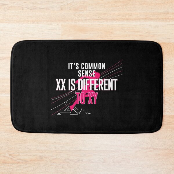 Item preview, It's Common Sense XX is Different to XY Female Sports designed and sold by Redgiant87x.