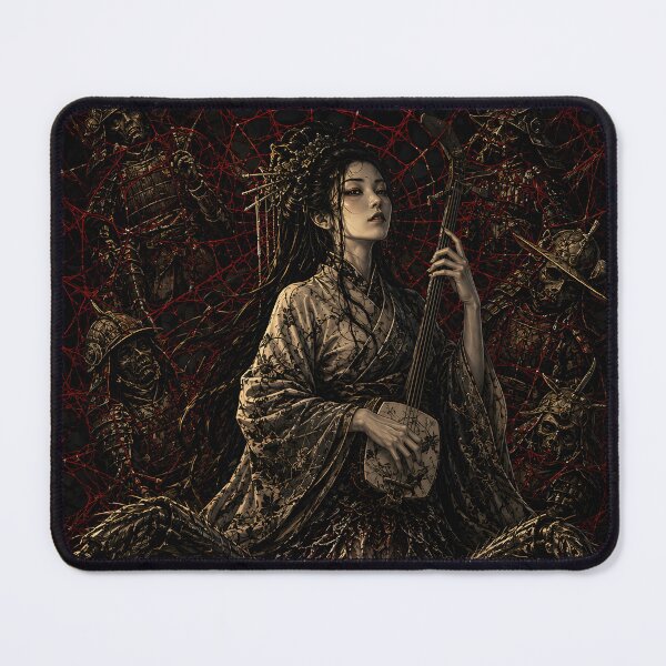 Item preview, Jorogumo Japanese Spider Woman Gothic Art designed and sold by MouradStudio.