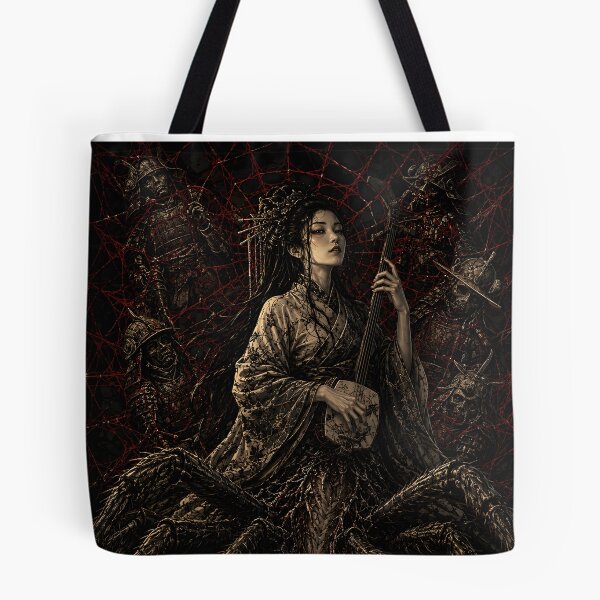 Item preview, Jorogumo Japanese Spider Woman Gothic Art designed and sold by MouradStudio.