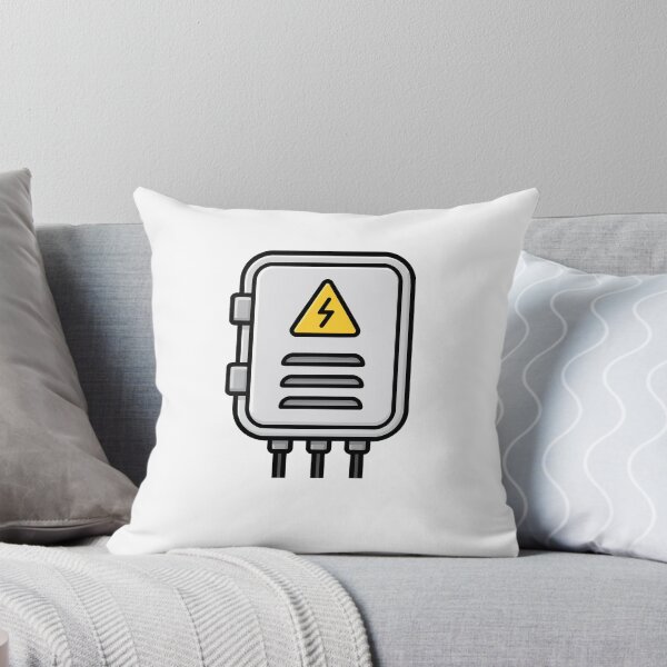 Item preview, Electrical Distribution Panel Warning Icon designed and sold by VectorForge Studio.