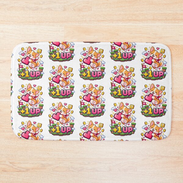 Item preview, Pixel Heart Corgi – Cute Retro Gaming Dog designed and sold by JPCuteDesign.