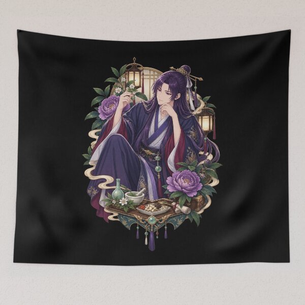 Item preview, Jinshi Botanical Apothecary Crest designed and sold by neezarro.