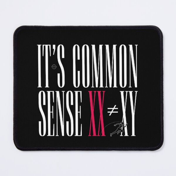 Item preview, It's Common Sense XX is Different to XY Athletic Fairness designed and sold by Redgiant87x.