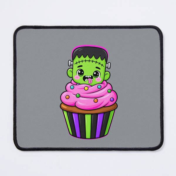 Item preview, Cute Frankenstein Cupcake designed and sold by Aimetoi.