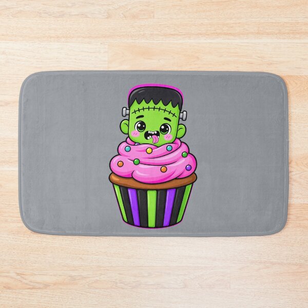 Item preview, Cute Frankenstein Cupcake designed and sold by Aimetoi.