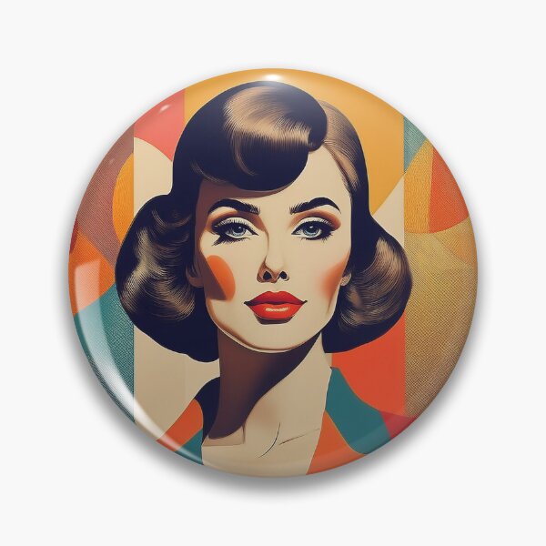 Aperçu de l'œuvre Portrait glamour vintage créée et vendue par Reverieretro.