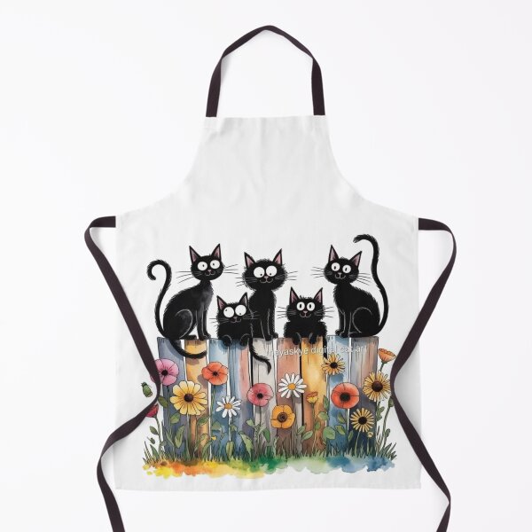 Item preview, Cats / Happy Cats / Old Pattern / USA / Black / Colorful / Creative T-shirt designed and sold by Creative T-shirts.