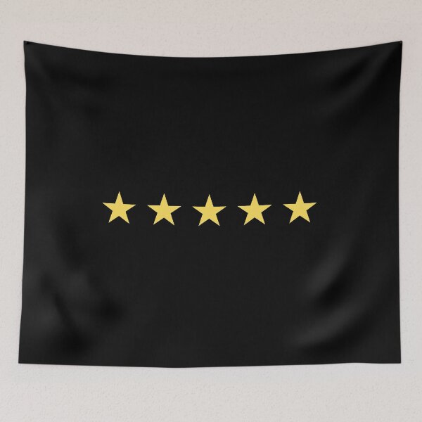 Item preview, Five Stars Black Background designed and sold by GemsAnatomy.