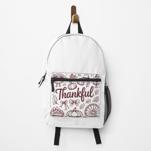 Item preview, Thankful Thanksgiving Vector T-Shirt Design - Vintage Autumn Pumpkin Turkey Doodle Graphic designed and sold by Rabu10.