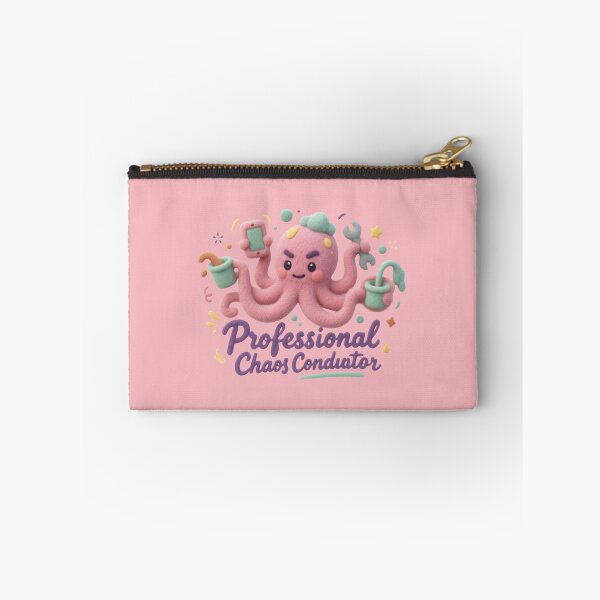 Item preview, Professional Chaos Conductor Cute Multitasking Octopus Clay Art Funny Work Humor designed and sold by MarCinu Art.