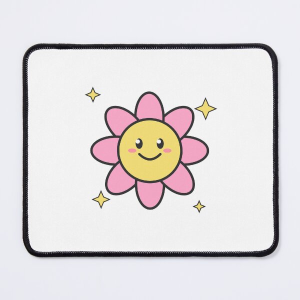Item preview, Cute Retro Kawaii Smiley Daisy Flower designed and sold by Collateral-.