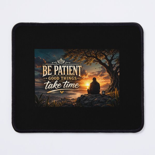 Item preview, Be Patient Good Things Take Time designed and sold by Twala Design Co..