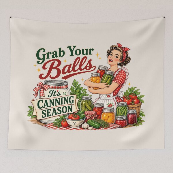 Item preview, Vintage Canning Season Retro Jar Preserving, Homestead Kitchen & Harvest designed and sold by Cchotlan.
