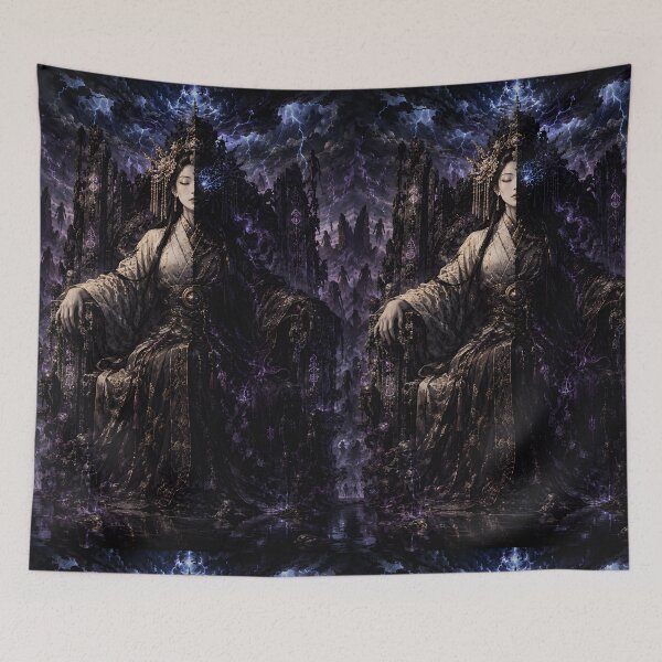 Item preview, Izanami Empress of Yomi Dark Mythology Art designed and sold by MouradStudio.