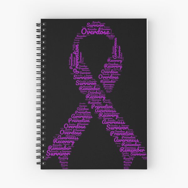 Item preview, Overdose survivor purple ribbon designed and sold by HiPatti.