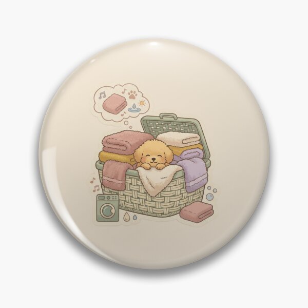 Item preview, Laundry Day Nap – Cute Sleepy Dog Design designed and sold by Safe Haven Pets.