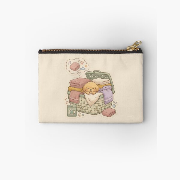 Item preview, Laundry Day Nap – Cute Sleepy Dog Design designed and sold by Safe Haven Pets.