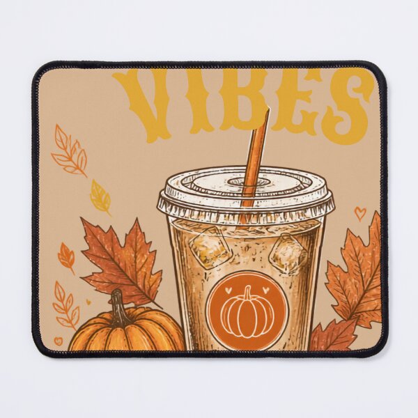 Item preview, Autumn Vibes Iced Coffee All Year Long Pumpkin Spice Season designed and sold by Karolisa.