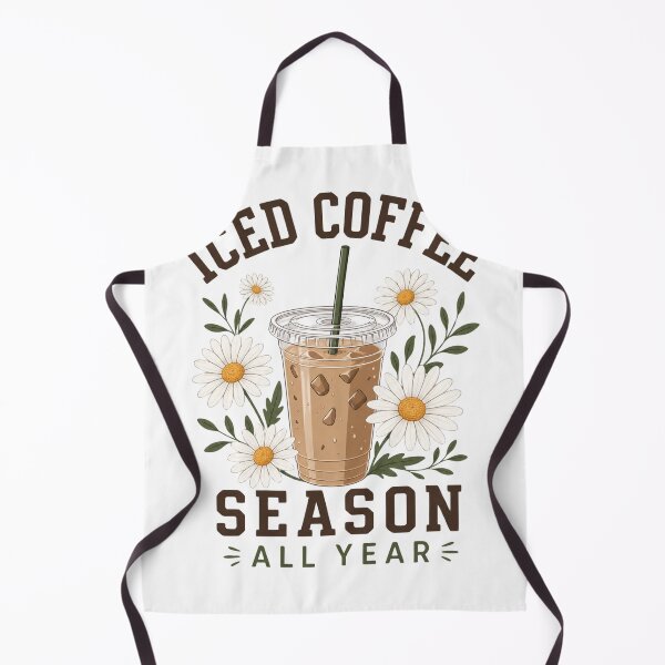 Item preview, Iced Coffee Season – Cold Brew Summer Aesthetic – Caffeine & Sunshine Art designed and sold by bobscraze.