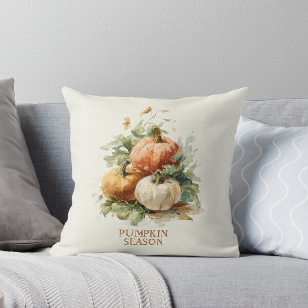 Item preview, Pumpkin Season – Autumn Watercolor Pumpkins designed and sold by Helenaphotoart.