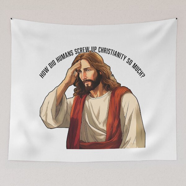 Item preview, screwed up Christianity? designed and sold by BIGPIX91011.
