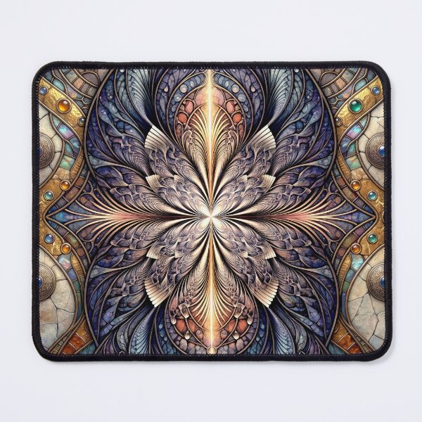 Item preview, Intricate Fractal Abstract with Radiant Starburst designed and sold by Frackxion.