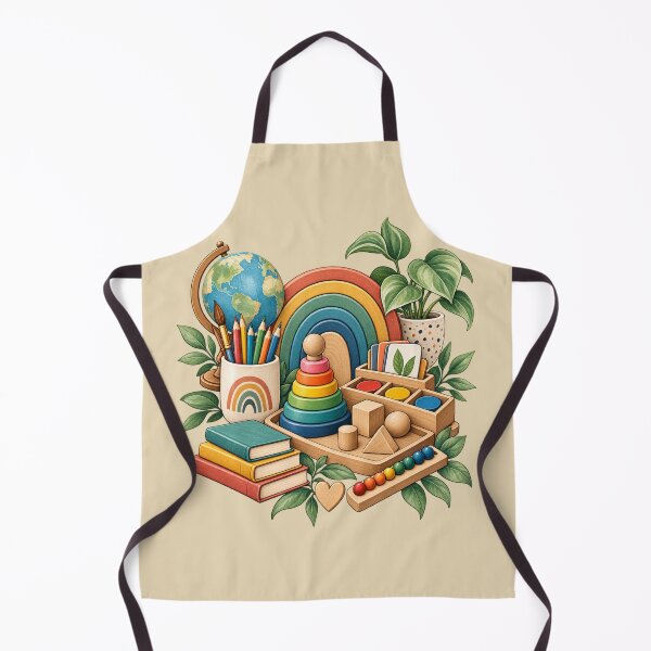 Item preview, Montessori Teacher Gift Back To School Art designed and sold by Corvoria.