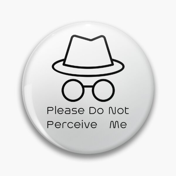 Item preview, Please Do Not Perceive Me Funny Undercover Glasses Hat designed and sold by lenalenspod.