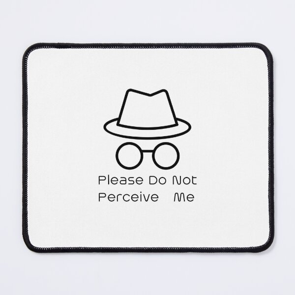 Item preview, Please Do Not Perceive Me Funny Undercover Glasses Hat designed and sold by lenalenspod.