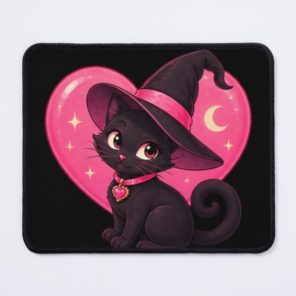 Item preview, Witch Cat designed and sold by ThePinkParlor.