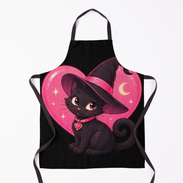 Item preview, Witch Cat designed and sold by ThePinkParlor.