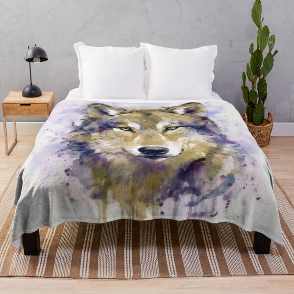 Item preview, Lone Wolf Watercolor designed and sold by caracatita75.